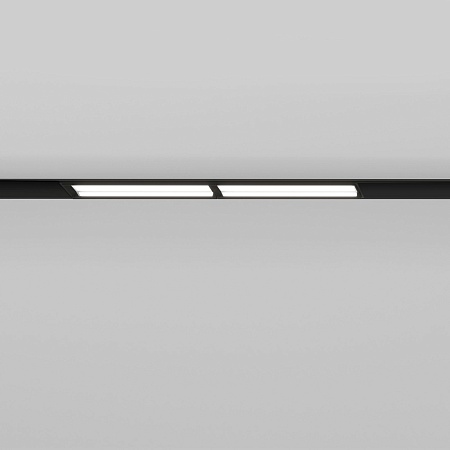 Трековый светильник Slim Magnetic WL02 12W 4200K черный 85008/01 Elektrostandard - фото