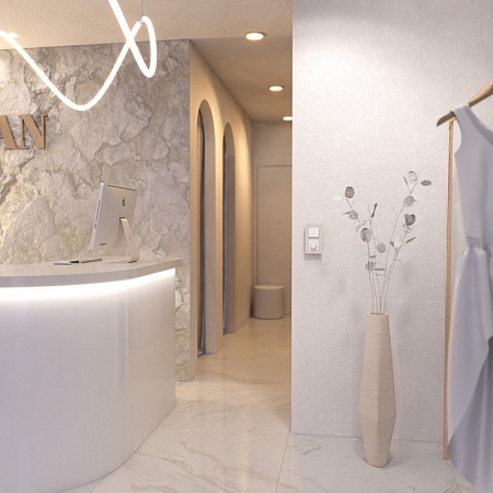 Рамка на 2 поста Slab (айвори матовый) W0022962 - фото