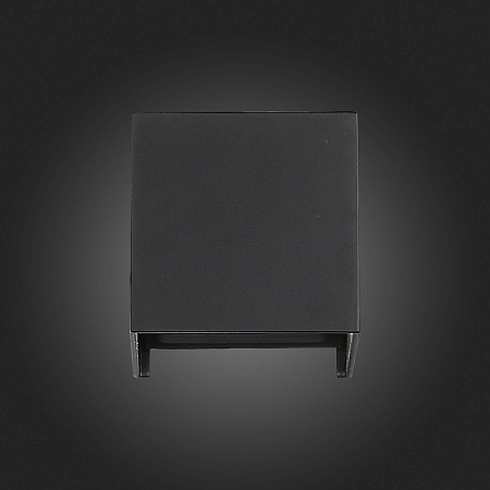 Светильник уличный настенный ST-Luce Черный/Черный LED 2*3W 4000K SL560.401.02 - фото