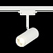Св-к трек. Zoom Белый LED 1*12W 4000K 1 200Lm Ra>80 15-60° IP20 L137xW59xH179 170-240V ST600.546.12 - фото