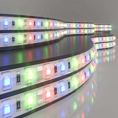 Светодиодная лента 12 В 14,4 Вт/м 60 Led/м 5050 IP65, RGB, 5 м Лента светодиодная 12V 14,4W 60Led 5050 IP65 RGB, 5м