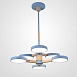 Подвесная Люстра Turna Dbl L6 Blue Imperiumloft 229090-26 - фото