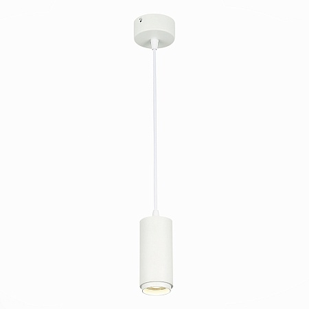 Светильник подвесной Zoom Белый LED 1*10W 4000K 1 000Lm Ra>80 15-60° IP20 D59xH130 170- ST600.543.10 - фото