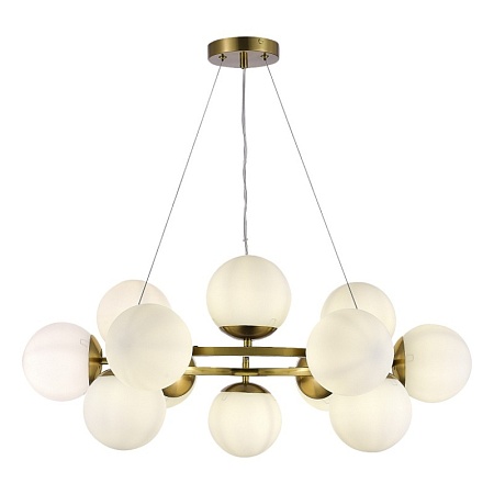 Светильник подвесной Золотистый/Белый E27 12*60W SLE1191-203-12 - фото