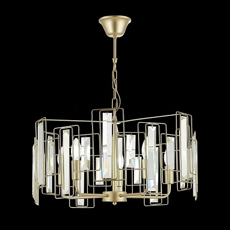 Светильник подвесной Шампань/Прозрачный E14 5*40W SLE103403-05 - фото