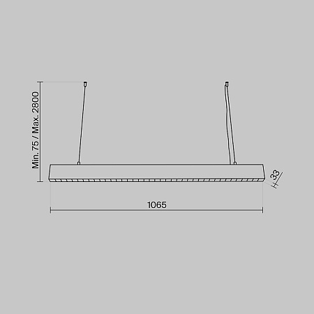 Подвесной светильник Technical Points  P050PL-L40B4K - фото
