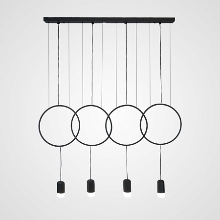 Подвесной Светильник Forvet Black L4 Imperiumloft 290496-26 - фото
