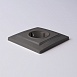 Рамка на 1 пост (серо-коричневый, basic) W0012007 - фото