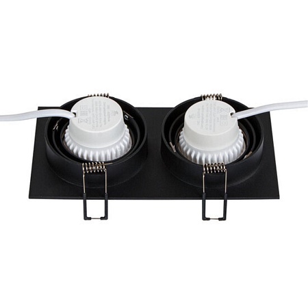 Точечный встраиваемый светильник Arte Lamp TARF A2168PL-2BK - фото