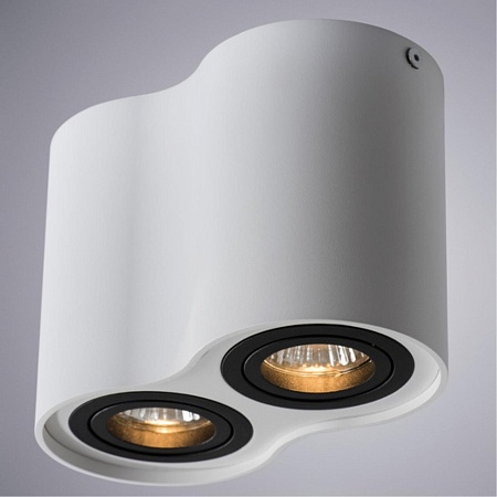 Точечный накладной светильник Arte Lamp FALCON A5644PL-2WH - фото