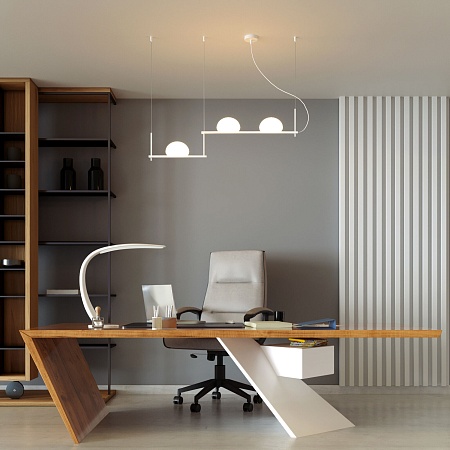 Подвесной светильник Eurosvet 70145/3 белый - фото