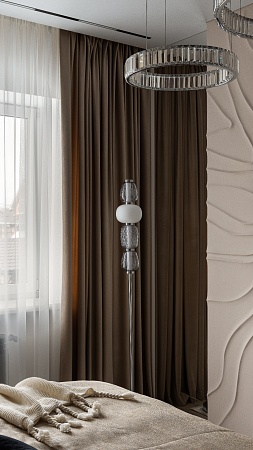 Напольный светильник (торшер) Maytoni Pattern MOD267FL-L32CH3K - фото