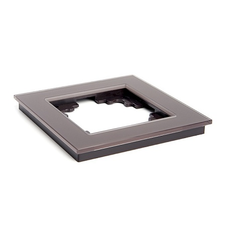 Розетка компьютерная 1-местная STEKKER, PST00-9007-03, RJ-45, черный - фото