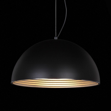 Светильник подвесной ST-Luce Черный/Черный, Серебристый E27 1*60W SL279.403.01 - фото
