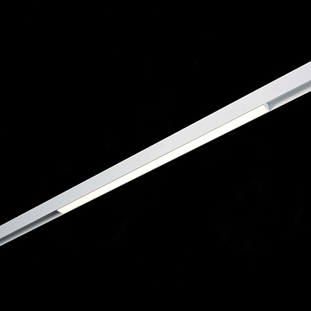 Магнитный трековый светильник Белый LED 1*20W 3000K 1 300Lm Ra>90 120 IP20 L606xW22xH44 ST360.536.20 - фото