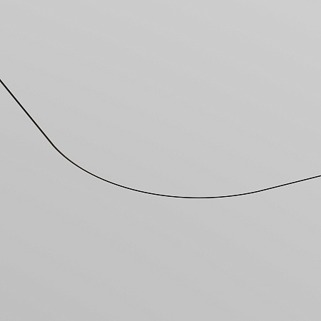 Коннектор радиусный R900 встраиваемый под ГКЛ 9,5мм Levity черный - фото