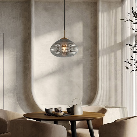 Подвесной светильник Eurosvet 50263/1 серый - фото