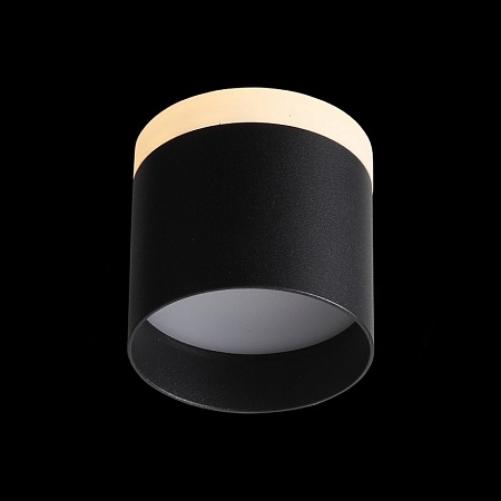 Светильник потолочный Черный LED 1*9W 3000K 702Lm Ra>80 120° IP20 D79xH75 170-240V ST102.402.09 - фото