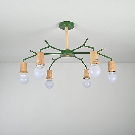 Потолочная Люстра Les Color D80 Green Imperiumloft 220506-23 - фото