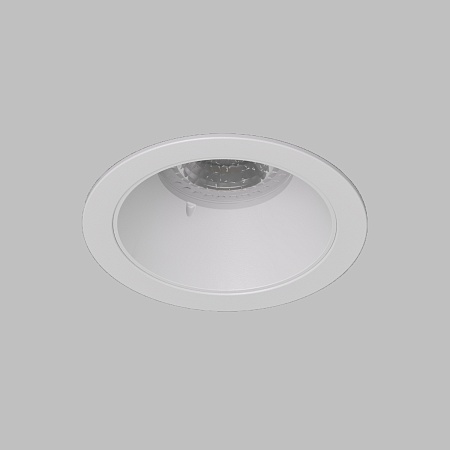 DK2026-WH Встраиваемый светильник, IP 20, 50 Вт, GU10, белый, алюминий - фото