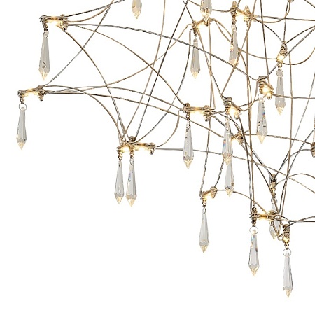 Светильник потолочный ST-Luce Хром/Прозрачный LED 78*0,35W 3000K SL6601.102.78 - фото