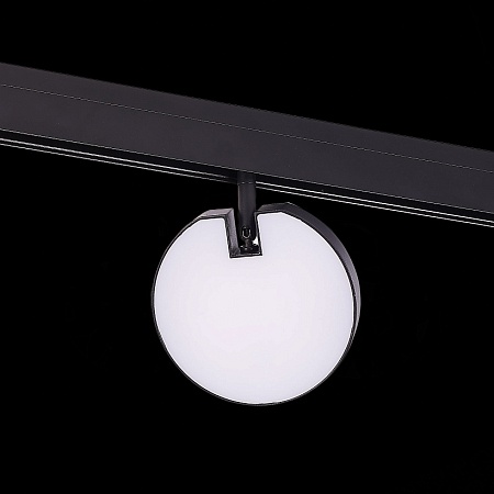 Магнитный трековый светильник Черный LED 1*15W 4000K 760Lm Ra>80 120° IP20 L150xW28xH21 ST359.446.15 - фото
