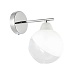Светильник настенный Хром/Прозрачный, Матовый никель E14 1*40W SLE102701-01 - фото