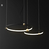 Подвесной Кольцевой Светильник Planetary D50+40 Imperiumloft 195502-26