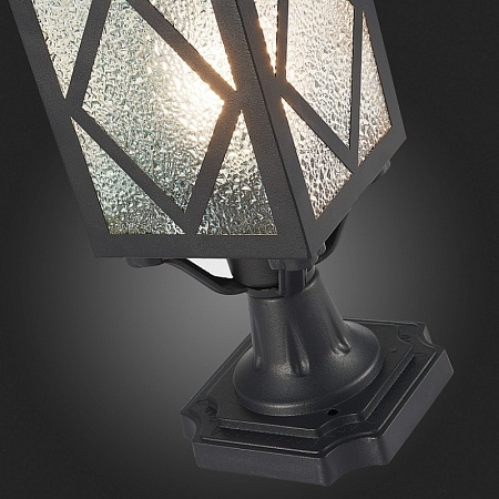 Светильник уличный наземный ST-Luce Черный/Черный, Прозрачный E27 1*60W SL084.405.01 - фото