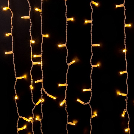 Гирлянда Eurosvet 200-101 теплый белый с эффектом мерцания - фото
