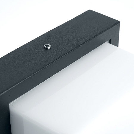 Светильник садово-парковый Feron DH0601,на стену, E27 230V, черный - фото