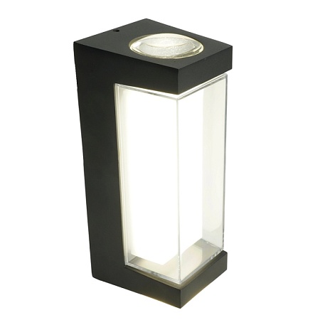 Светильник уличный светодиодный Feron DH059, 16W, 1400Lm, 4000K, черный - фото