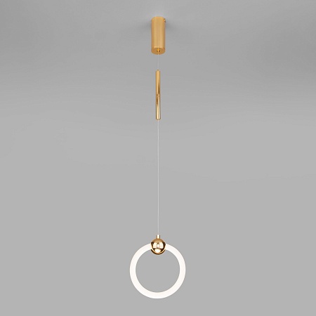 Подвесной акцентный светильник Eurosvet 90165/1 золото - фото