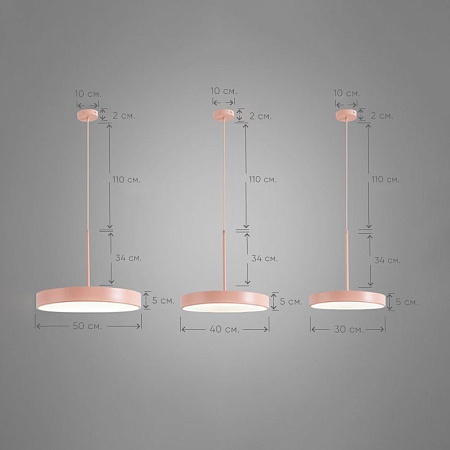 Подвесной Светильник Turna One D40 Gray Imperiumloft Imperiumloft 183488-26 - фото