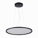 Светильник подвесной Черный LED 1*56W 4000K 5 040Lm Ra>80 120 IP20 D600xH36 185-265V ST602.443.56 - фото
