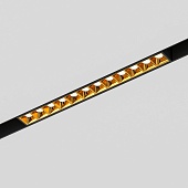 Slim Magnetic Трековый светильник 12W 4000K Artas чёрный/золото 85103/01 85103/01 Elektrostandard