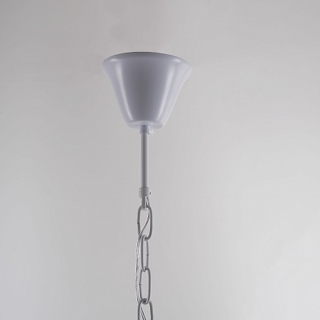 Люстра Rh Anselme White Wood Large Chandelier Imperiumloft 84548-22 - фото