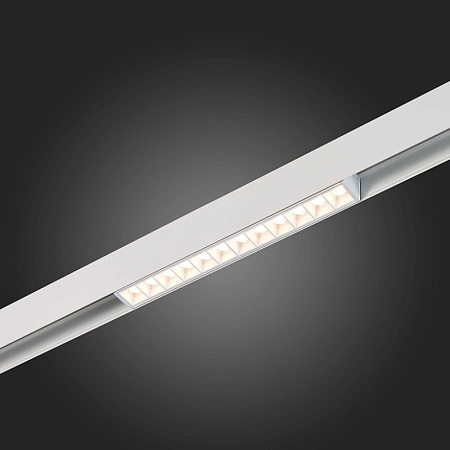 Магнитный трековый светильник белый LED 1*12W 3000K 1 009Lm Ra>80 36° IP20 L222xW22xH44 ST361.536.12 - фото