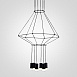 Подвесной Светильник Via Wireflow Polyhedral 0307 Pendan Light Imperiumloft 84532-22 - фото