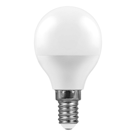 Лампа светодиодная Feron LB-95 Шарик E14 7W 175-265V 4000K - фото