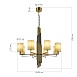 Светильник подвесной ST-Luce Латунь/Серый E14 8*42W SL1638.303.08 - фото