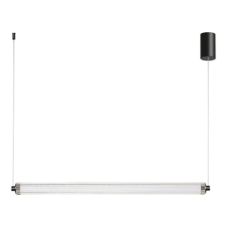 Светильник подвесной ST-Luce Черный/Прозрачный LED 1*30W 4000K SL6224.413.01 - фото