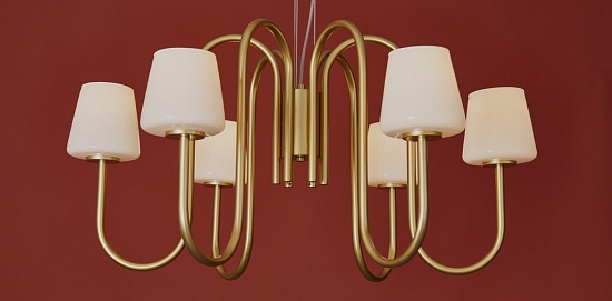 Подвесной светильник Freya FR2039PL-06G - фото