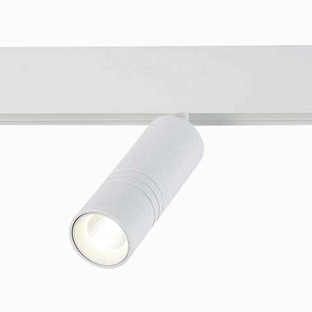 Магнитный трековый светильник белый LED 1*12W 4000K 1 020Lm Ra>80 36° IP20 L-xW44xH130 ST365.546.12 - фото