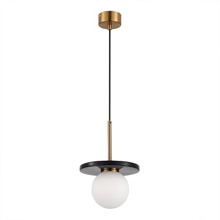 Светильник подвесной ST-Luce Латунь/Латунь, Черный G9 LED 1*5W 4000K SL1191.343.01 - фото