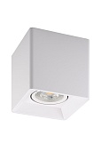 DK3030-WH Светильник накладной IP 20, 10 Вт, GU5.3, LED, белый, пластик