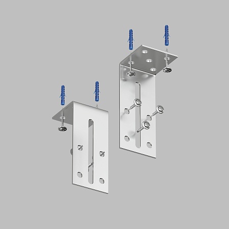 TR3045-AL Уголок регулируемый для закладных профилей ( комплект 2 шт) - фото