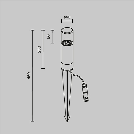 Ландшафтный светильник Outdoor Glide O437FL-01GF1 - фото