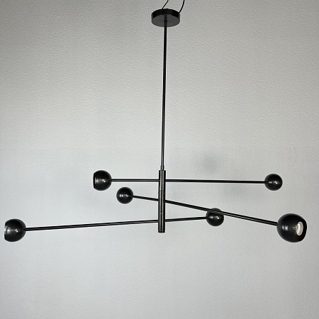 Люстра На Штанге Salme L6 A Black Imperiumloft 212778-26 - фото