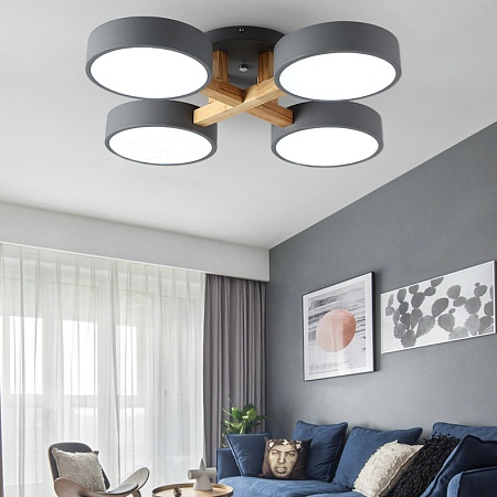 Потолочная Люстра Joist 5 Green Imperiumloft 178330-26 - фото